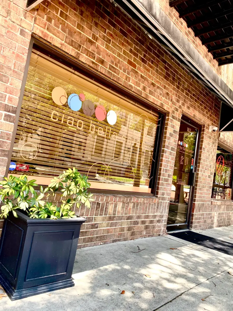 The Ciao Bella storefront on South Main Street